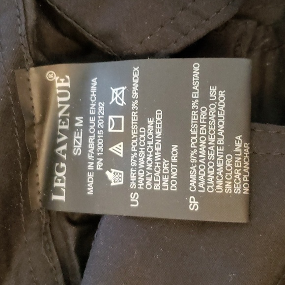 Leg Avenue 2 Piece Police Shirt and Tie Set Size M - Picture 7 of 10